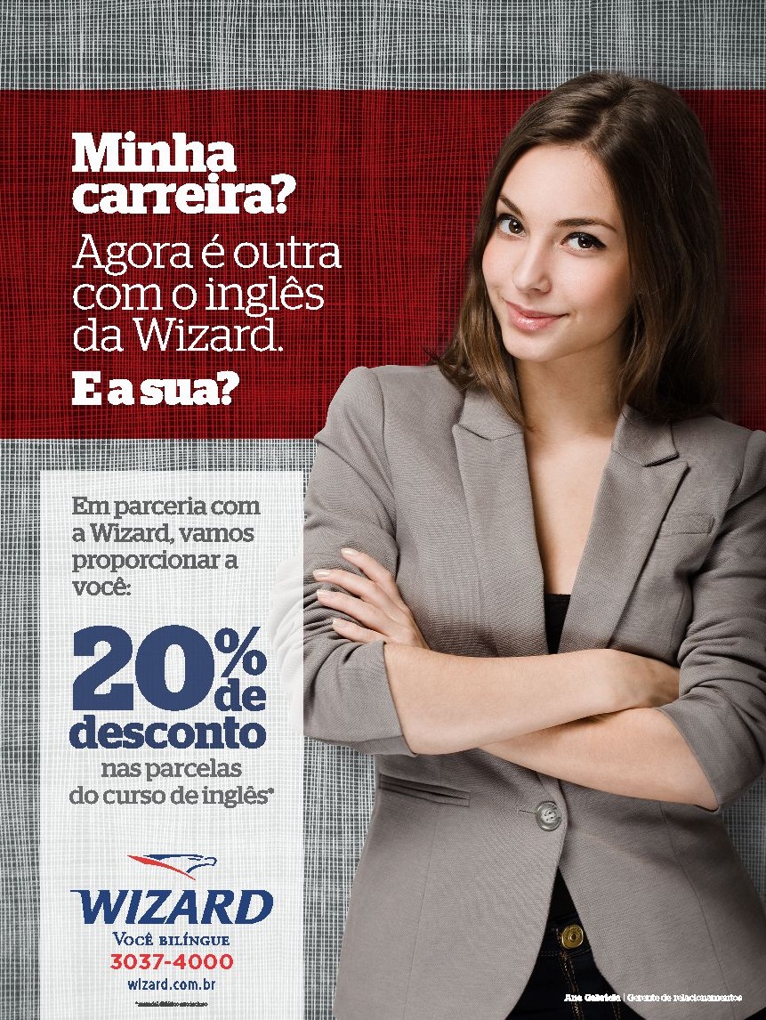 Comunicado Geral 11/2016- Novo Convênio – Curso de Inglês Wizard Asa ...
